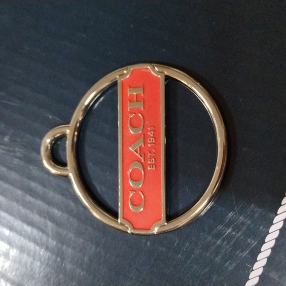 Coach Chrome‎ and Coral Bag Charm/Fob - Picture 6 of 7